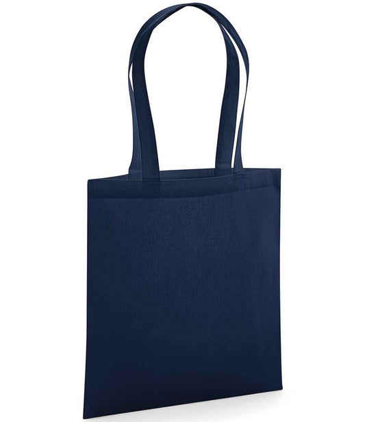 Westford Mill Organic Premium Cotton Tote Bag - French Navy (W261)