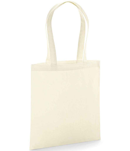 Westford Mill Organic Premium Cotton Tote Bag - Natural (W261)