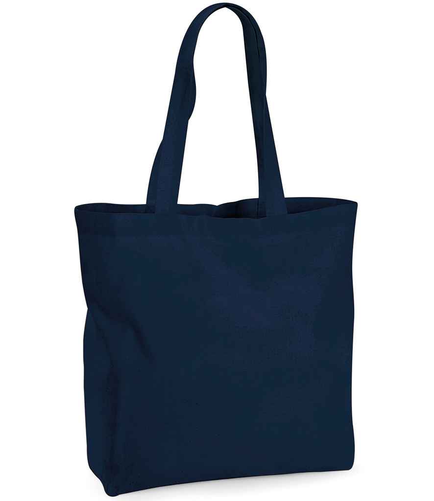 Westford Mill Organic Premium Cotton Maxi Tote Bag - French Navy (W265)