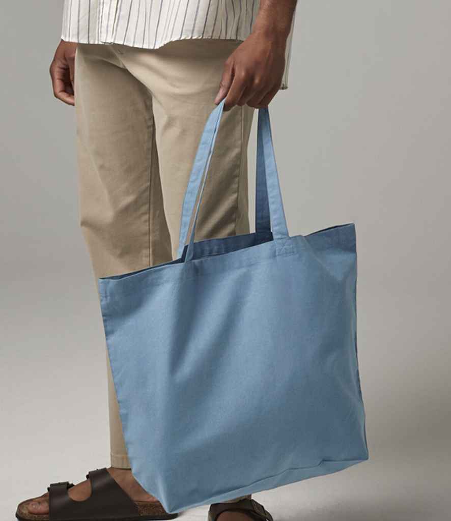 Westford Mill Organic Natural Dyed Maxi Bag for Life - Indigo Blue (W285)