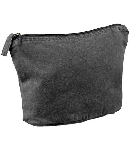 Westford Mill Garment Dyed Accessory Bag - Vintage Black (W340)