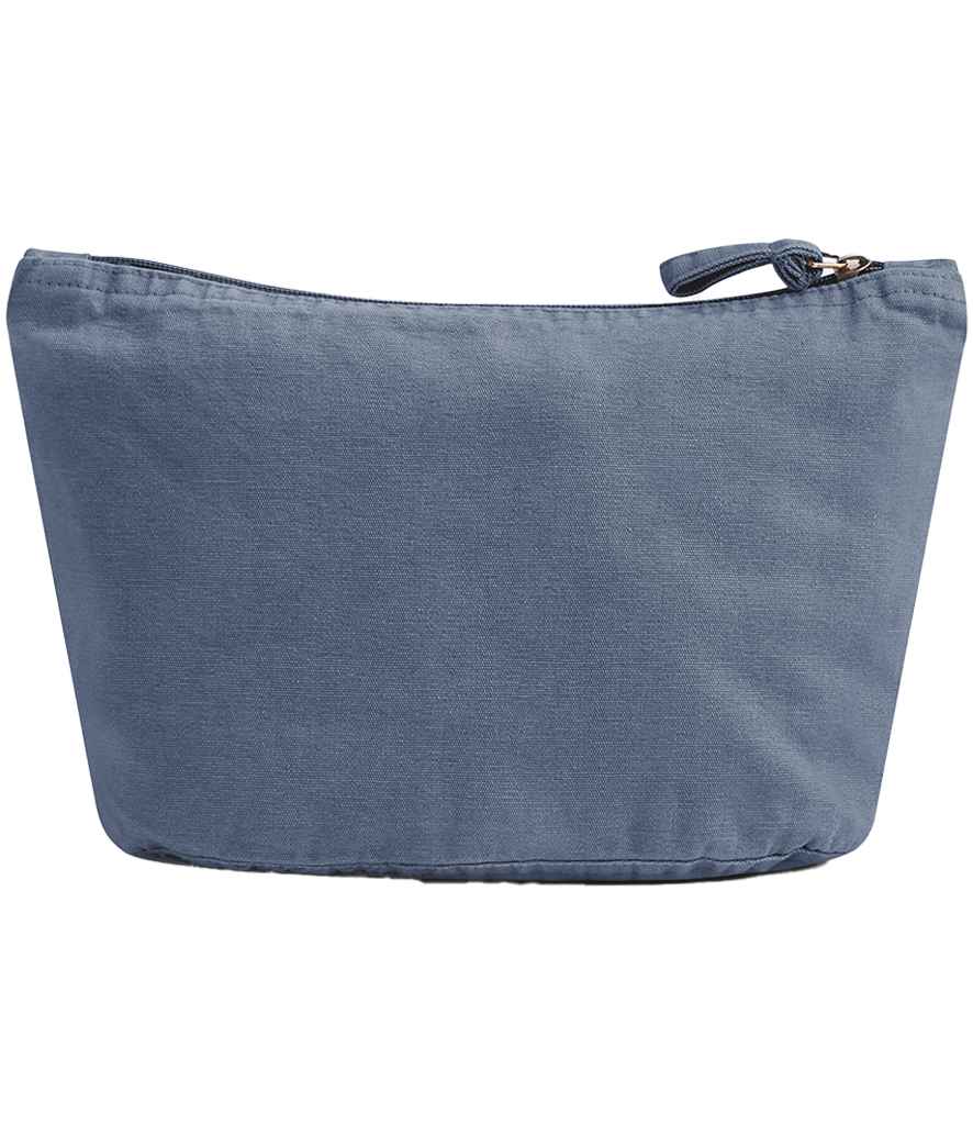 Westford Mill Garment Dyed Accessory Bag - Vintage Denim (W340)