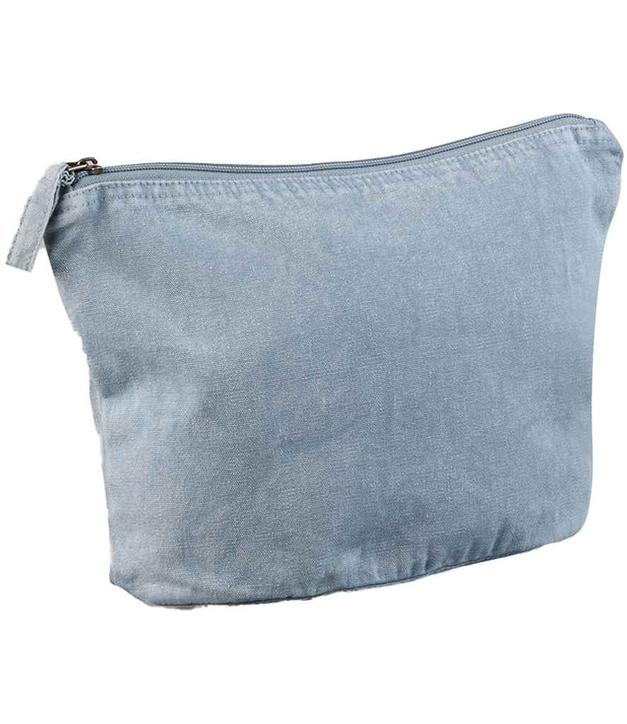 Westford Mill Garment Dyed Accessory Bag - Vintage Light Blue (W340)