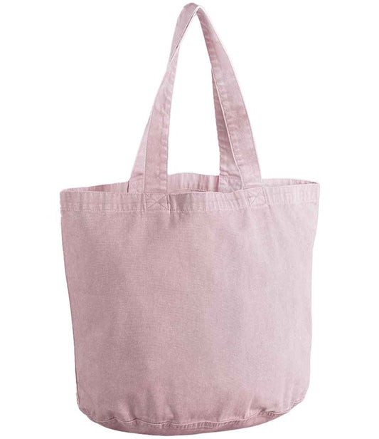 Westford Mill Garment Dyed Shopper - Vintage Dusky Pink (W345)