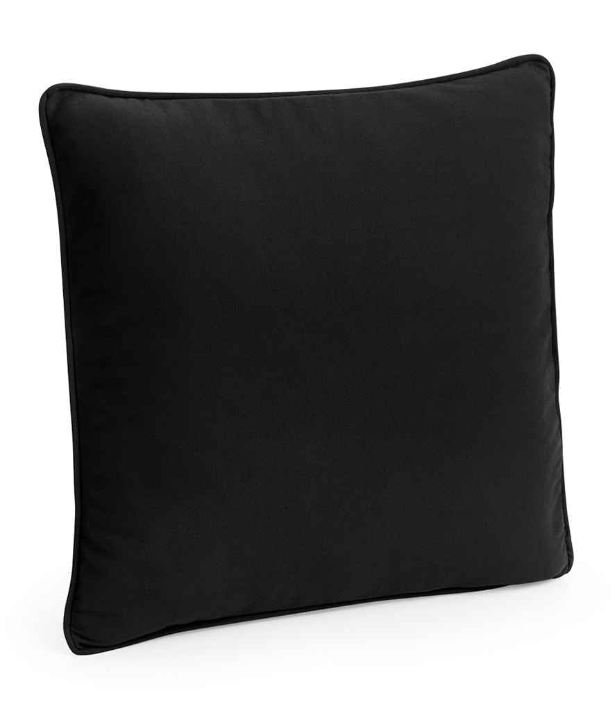 Westford Mill Fairtrade Piped Cushion Cover - Natural/Black (W355)