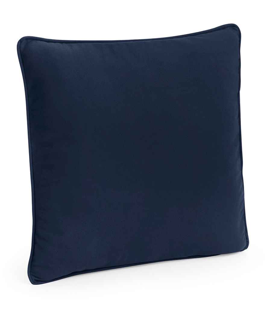 Westford Mill Fairtrade Piped Cushion Cover - Natural/French Navy (W355)