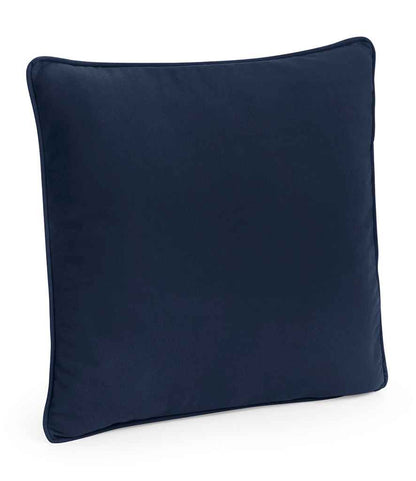 Westford Mill Fairtrade Piped Cushion Cover - Natural/French Navy (W355)