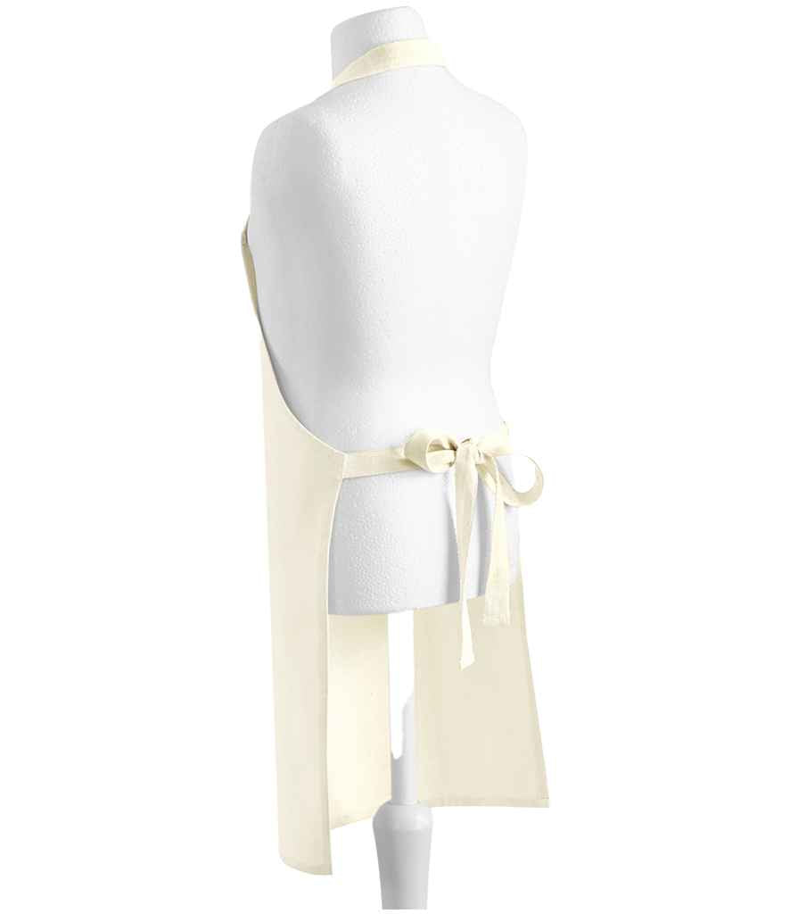Westford Mill Fairtrade Kids Craft Apron - Natural (W362)