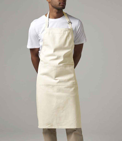 Westford Mill Fairtrade Adult Craft Apron - Natural (W364)