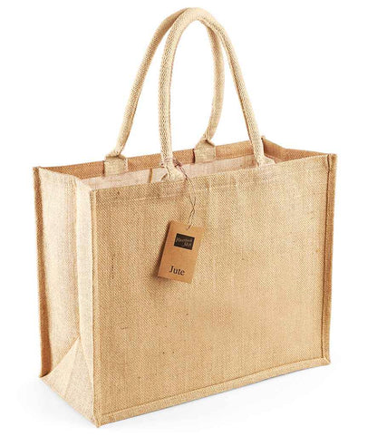 Westford Mill Jute Classic Shopper - Natural (W407)