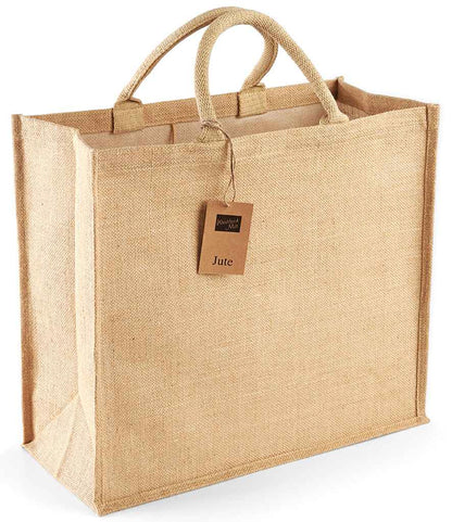 Westford Mill Jute Jumbo Shopper - Natural (W408)