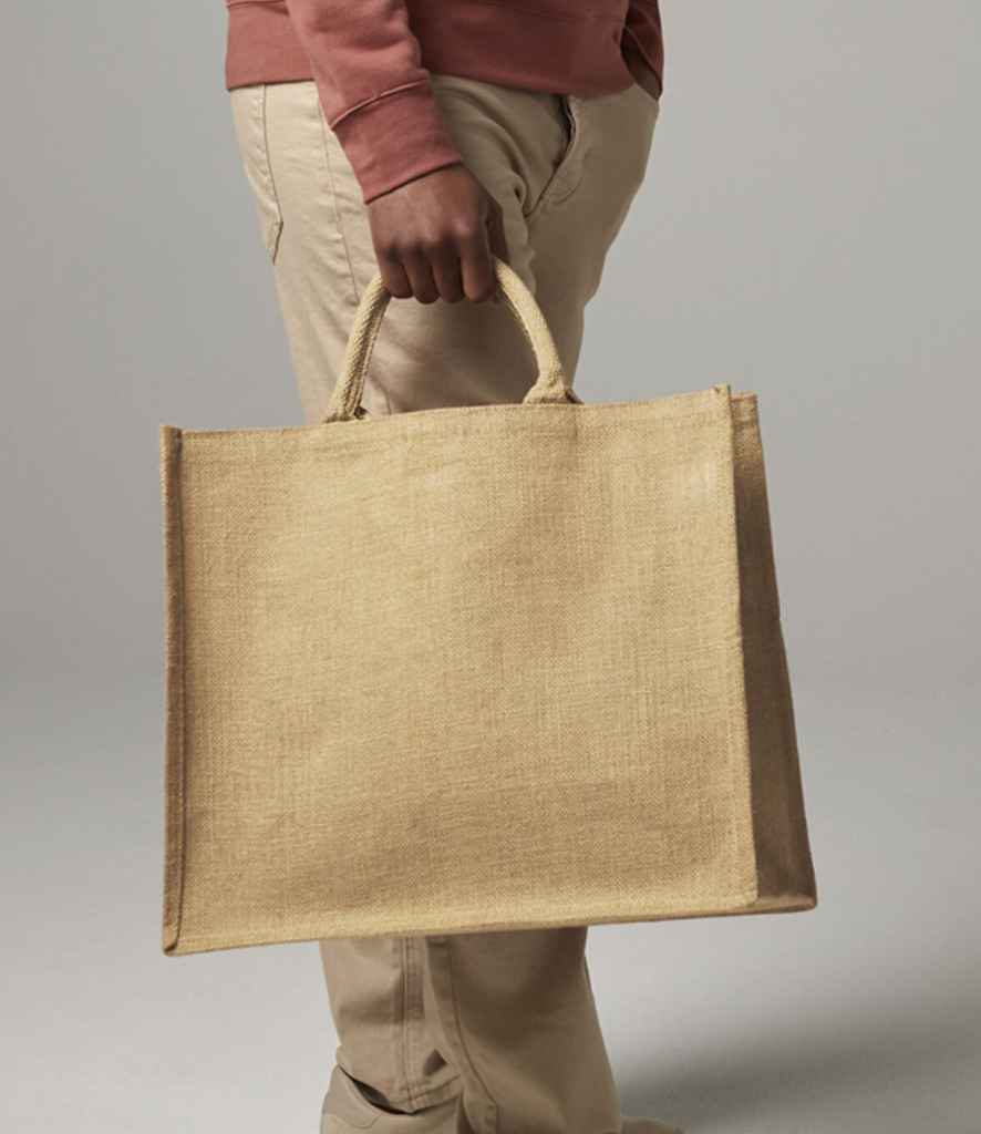 Westford Mill Jute Jumbo Shopper - Natural (W408)