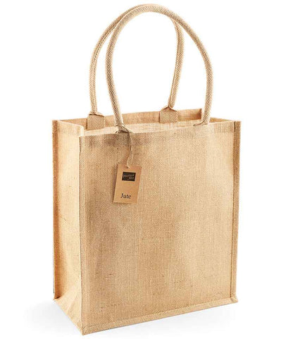 Westford Mill Jute Boutique Shopper - Natural (W409)
