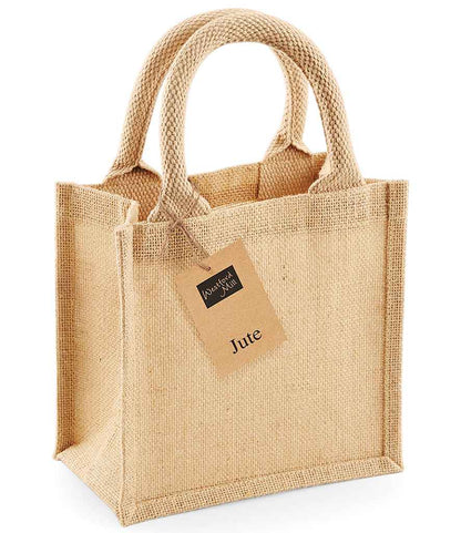 Westford Mill Jute Petite Gift Bag - Natural (W411)