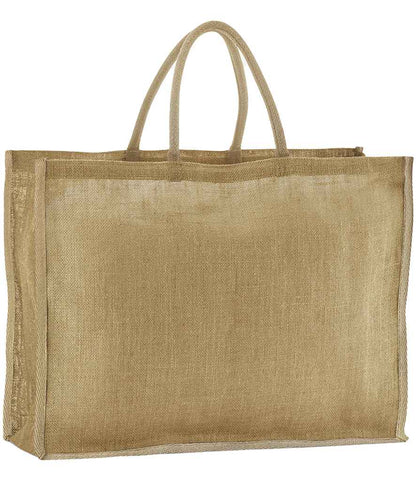 Westford Mill Natural Starched Jute Market Shopper - Natural (W475)