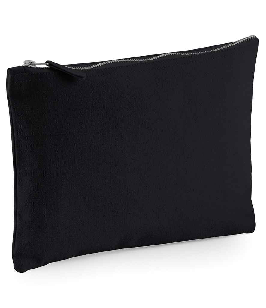 Westford Mill Canvas Accessory Pouch - Black (W530)