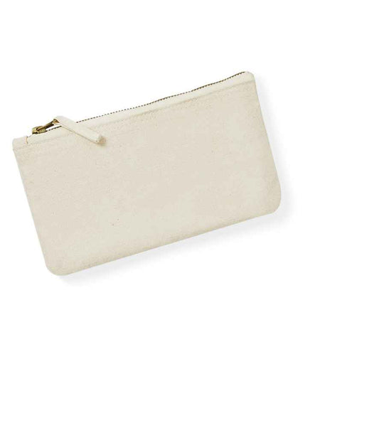 Westford Mill Canvas Accessory Pouch - Natural (W530)