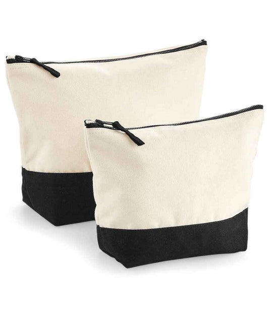Westford Mill Dipped Base Accessory Bag - Natural/Black (W544)