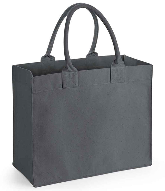 Westford Mill Resort Canvas Bag - Graphite Grey (W608)