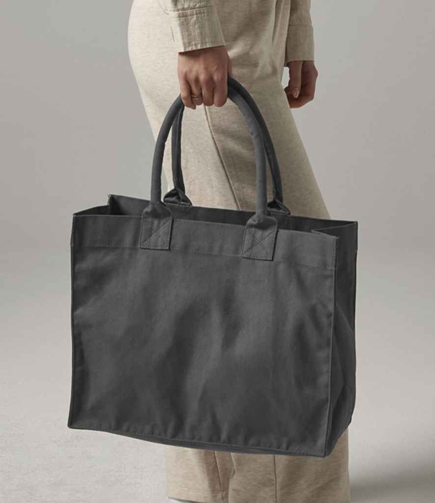 Westford Mill Resort Canvas Bag - Graphite Grey (W608)