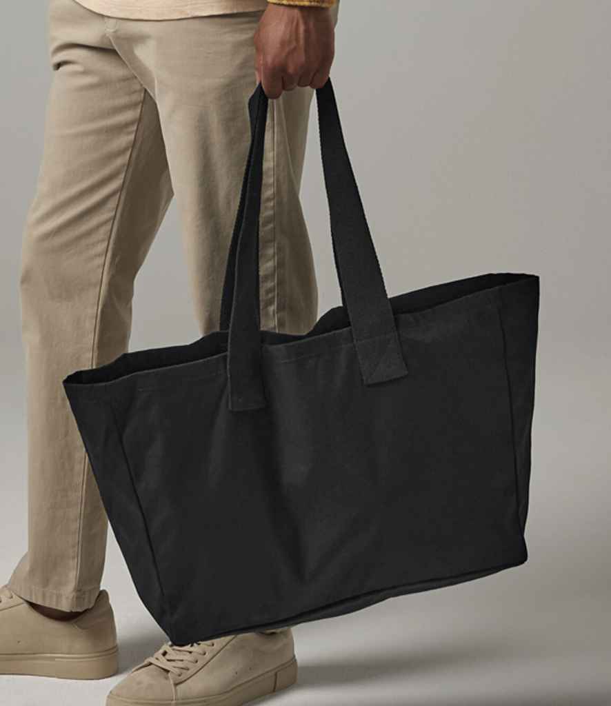 Westford Mill Everyday Canvas Tote Bag - Black (W610)