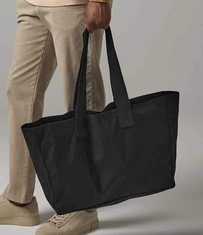 Westford Mill Everyday Canvas Tote Bag - Black (W610)