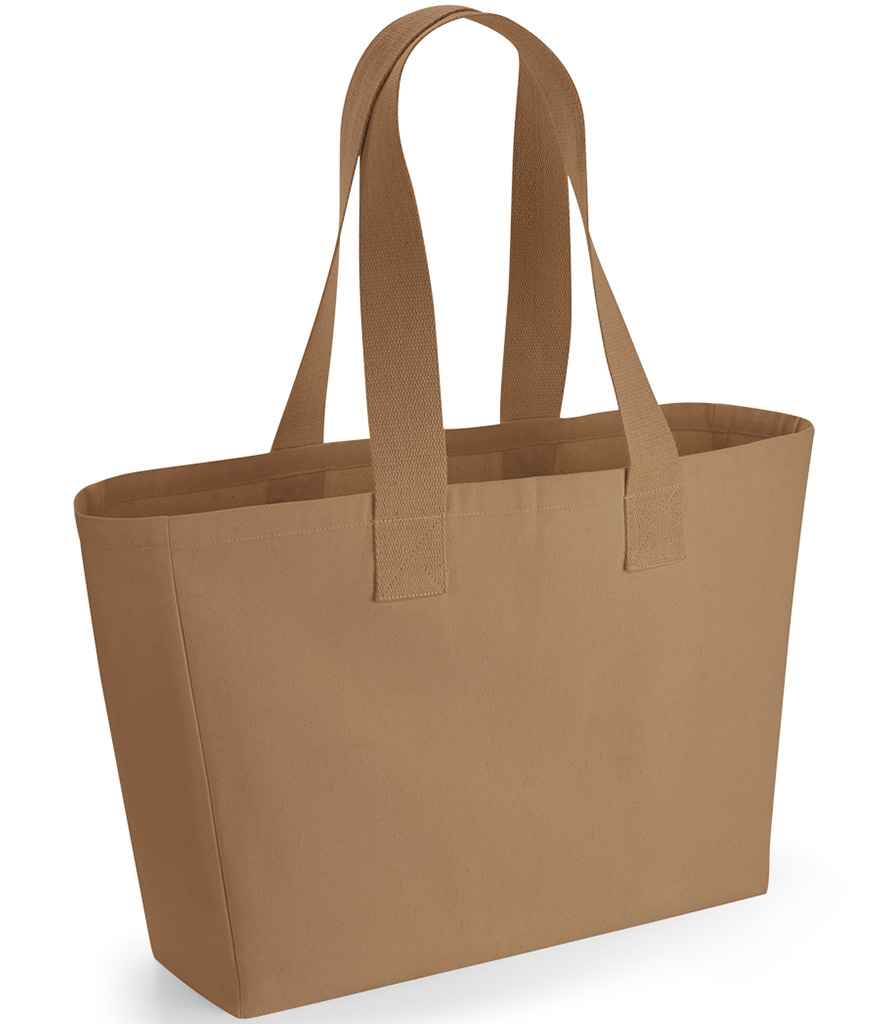 Westford Mill Everyday Canvas Tote Bag - Caramel (W610)