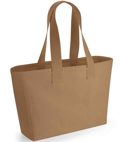 Westford Mill Everyday Canvas Tote Bag - Caramel (W610)