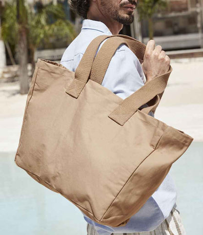Westford Mill Everyday Canvas Tote Bag - Caramel (W610)