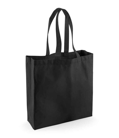 Westford Mill Fairtrade Cotton Classic Shopper - Black (W623)