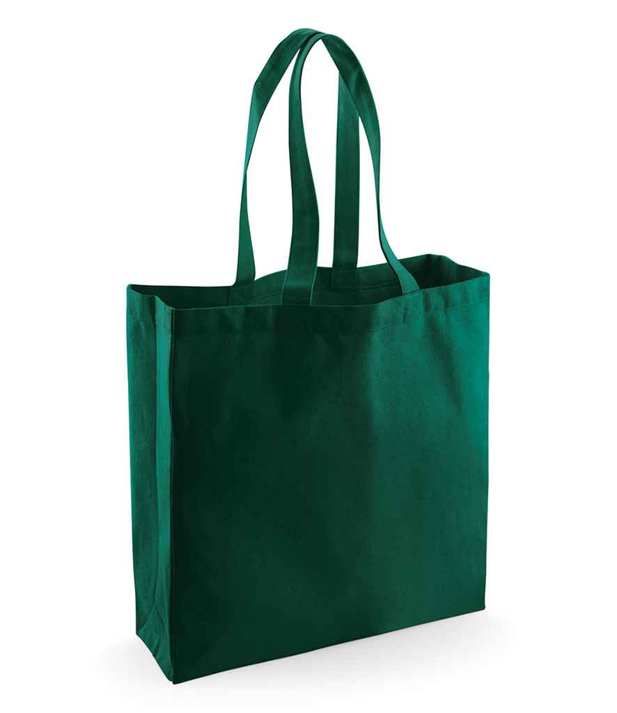 Westford Mill Fairtrade Cotton Classic Shopper - Bottle Green (W623)