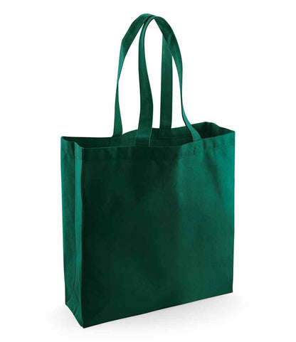 Westford Mill Fairtrade Cotton Classic Shopper - Bottle Green (W623)