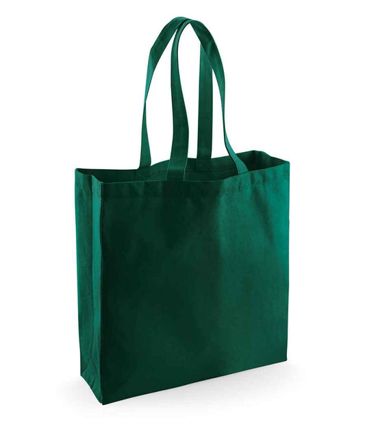 Westford Mill Fairtrade Cotton Classic Shopper - Bottle Green (W623)