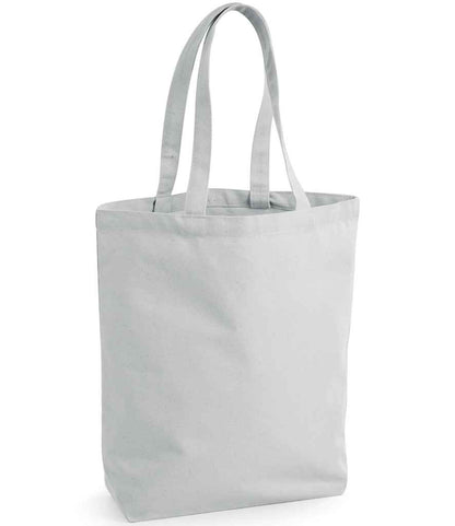 Westford Mill Fairtrade Cotton Camden Shopper - Light Grey (W671)