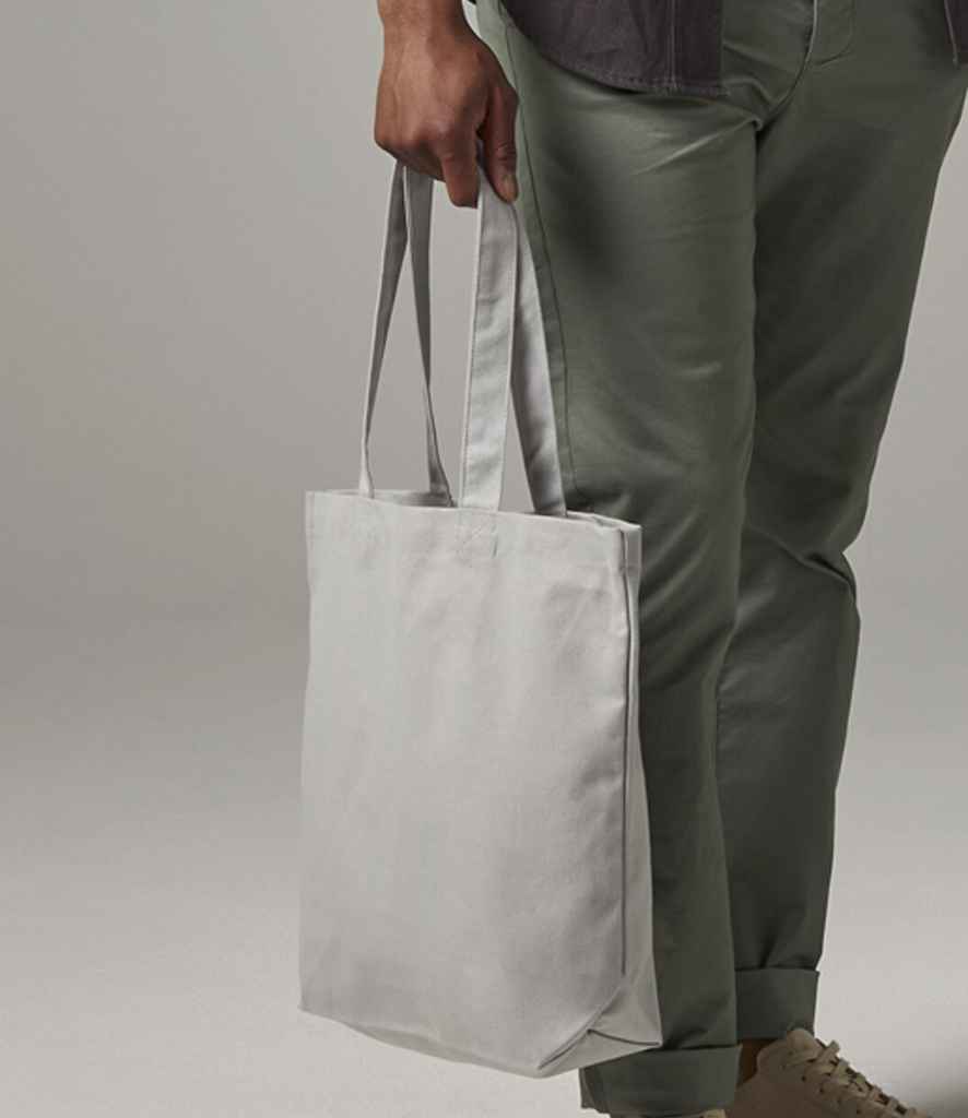 Westford Mill Fairtrade Cotton Camden Shopper - Light Grey (W671)