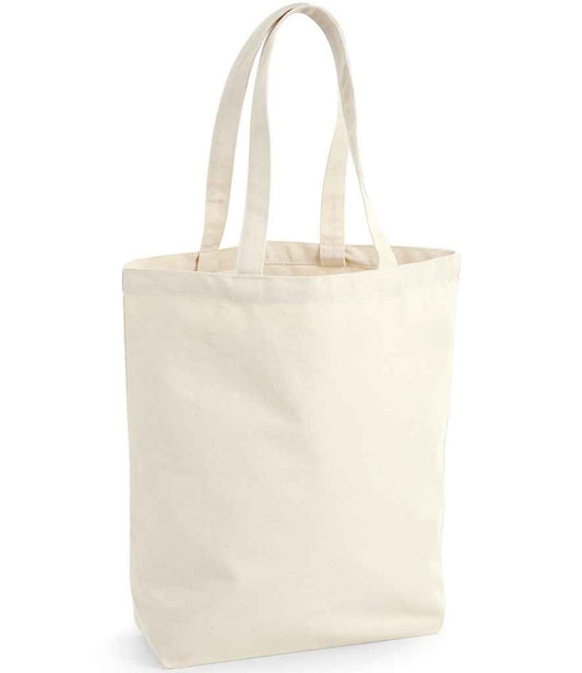 Westford Mill Fairtrade Cotton Camden Shopper - Natural (W671)
