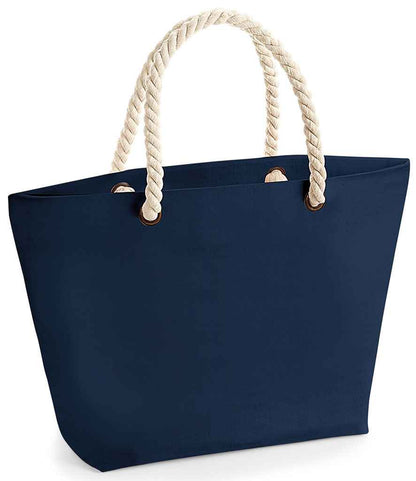 Westford Mill Nautical Beach Bag - French Navy (W680)