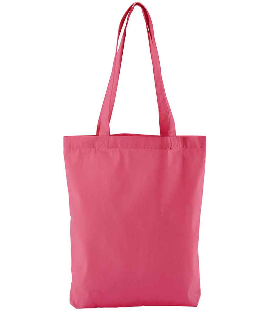 Westford Mill EarthAware® Organic Twill Tote Bag - Raspberry (W691)