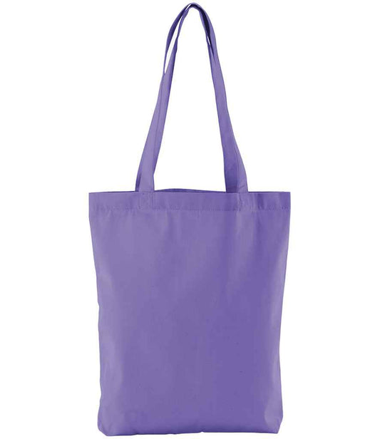 Westford Mill EarthAware® Organic Twill Tote Bag - Violet (W691)