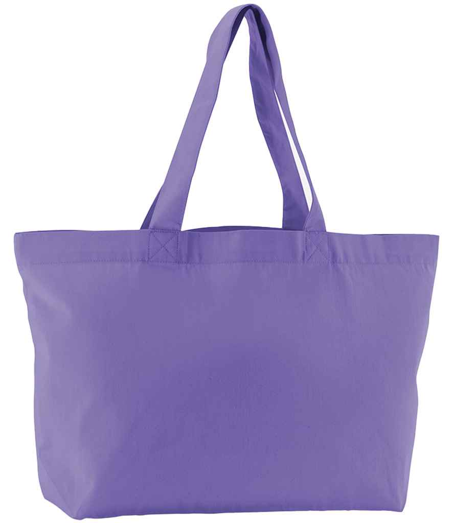 Westford Mill EarthAware® Organic Twill Shopper - Violet (W695)