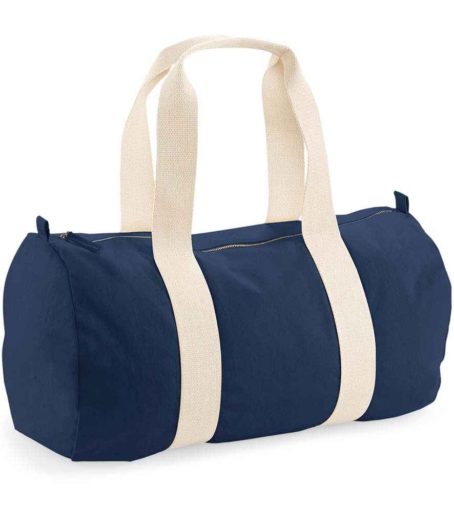 Westford Mill EarthAware® Organic Barrel Bag - French Navy (W814)