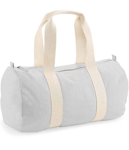 Westford Mill EarthAware® Organic Barrel Bag - Light Grey (W814)