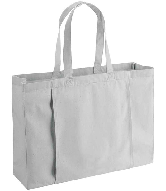 Westford Mill EarthAware® Organic Yoga Tote Bag - Light Grey (W818)