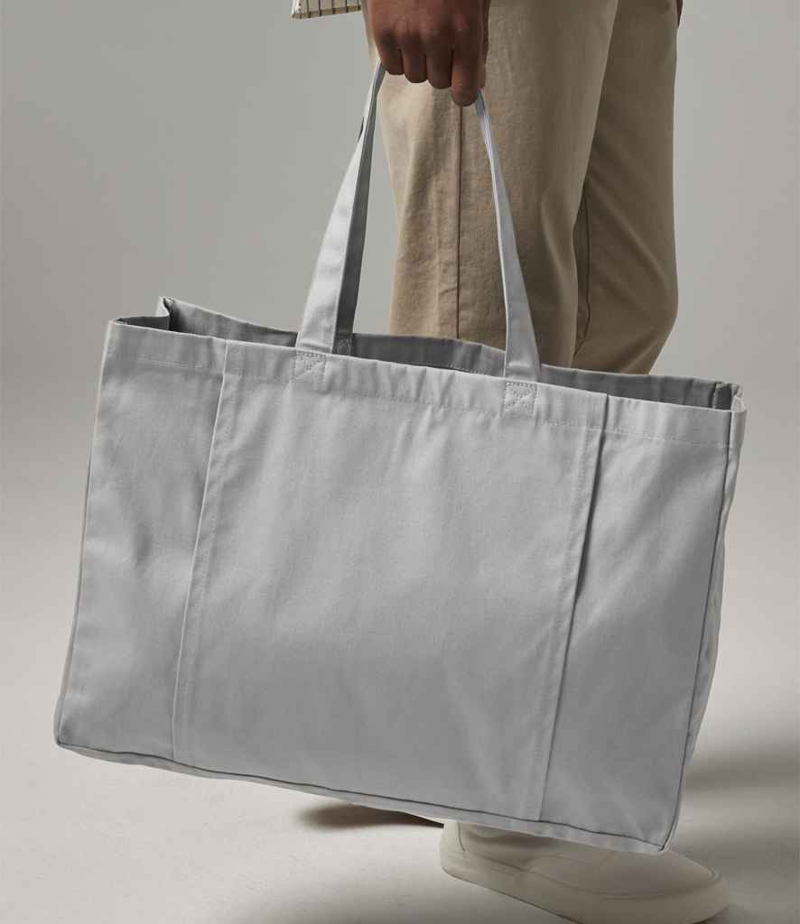 Westford Mill EarthAware® Organic Yoga Tote Bag - Light Grey (W818)