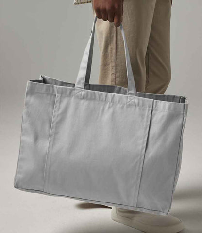 Westford Mill EarthAware® Organic Yoga Tote Bag - Light Grey (W818)