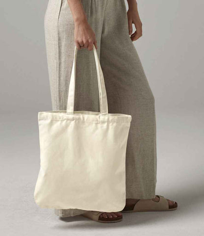 Westford Mill EarthAware® Organic Spring Tote Bag - Natural (W821)
