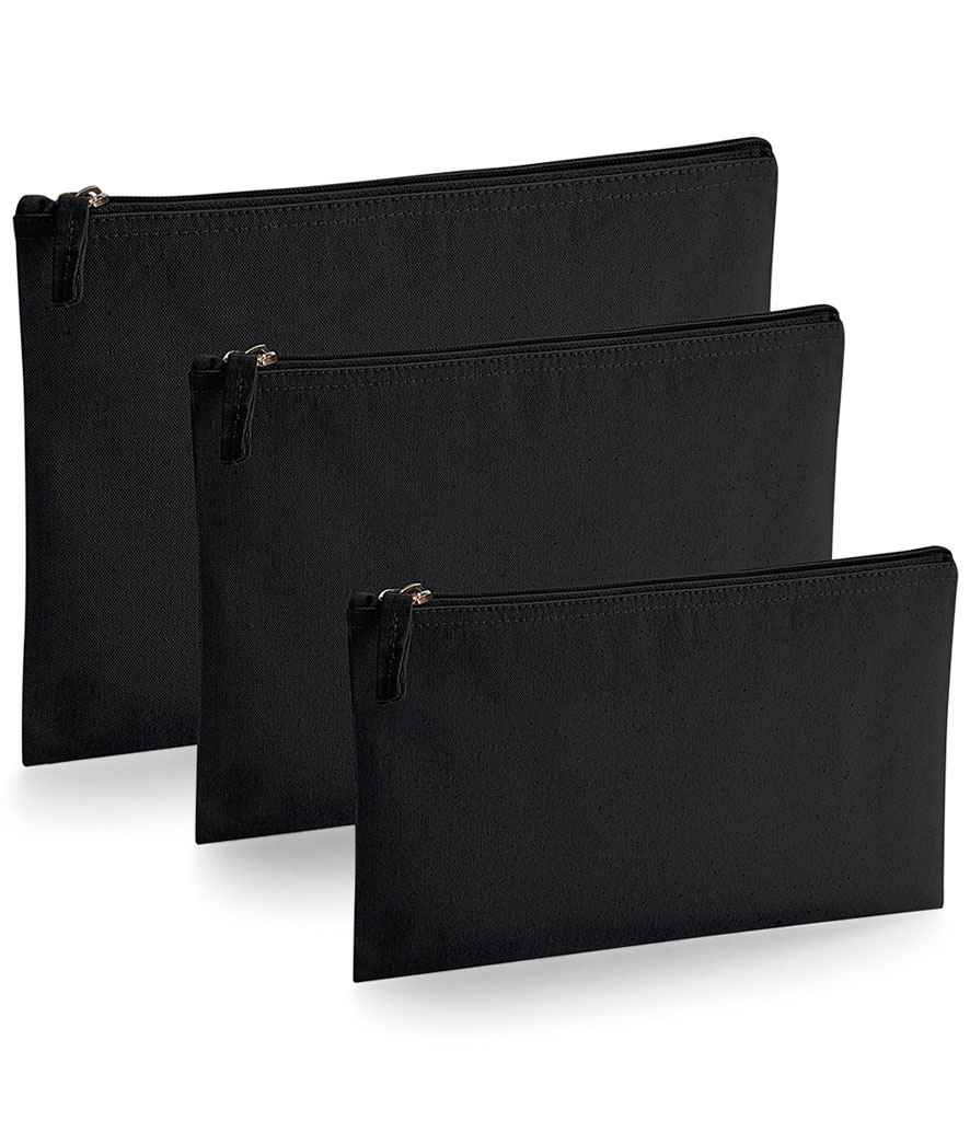 Westford Mill EarthAware® Organic Accessory Pouch - Black (W830)