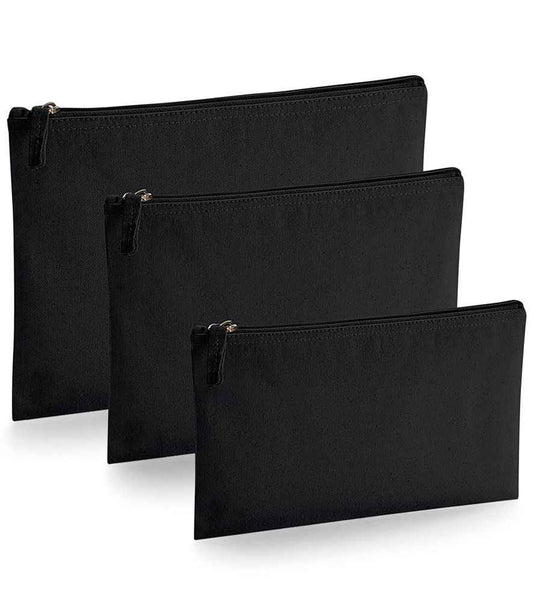 Westford Mill EarthAware® Organic Accessory Pouch - Black (W830)