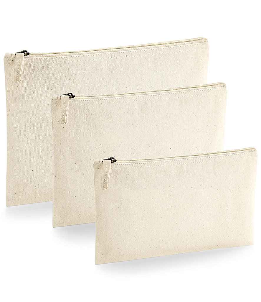 Westford Mill EarthAware® Organic Accessory Pouch - Natural (W830)