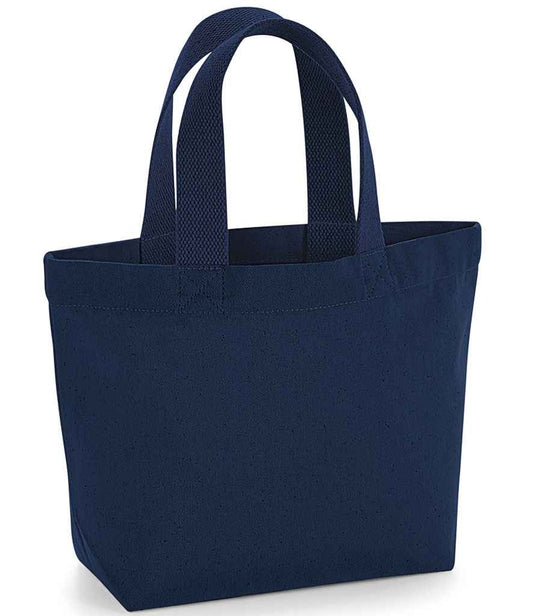 Westford Mill EarthAware® Organic Marina Mini Tote Bag - French Navy (W845)